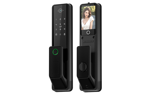 Automatic 3D Face Door Lock with camera
