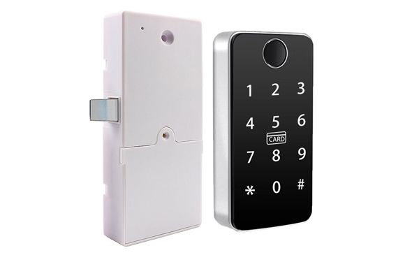 Fingerprint cabinet lock